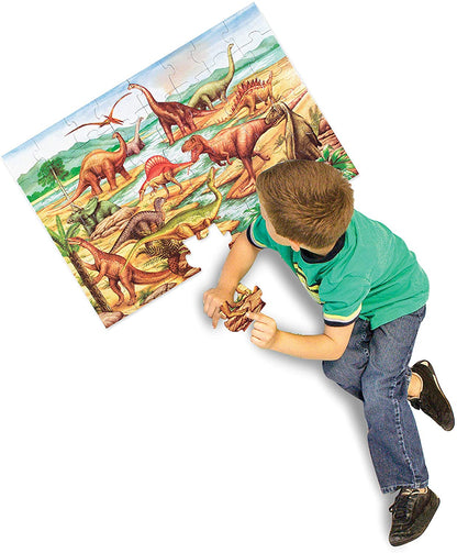 Melissa & Doug DINOSAURS FLOOR (48 PC) - BambiniJO | Buy Online | Jordan