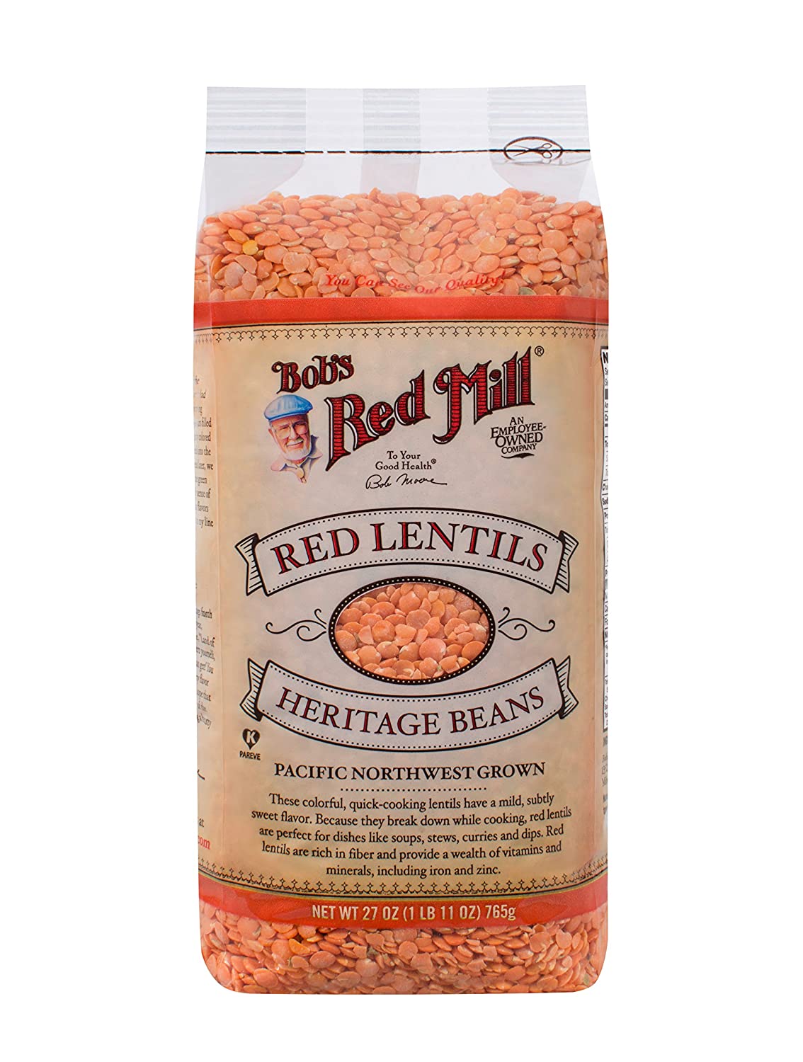 RED LENTILS (765G)