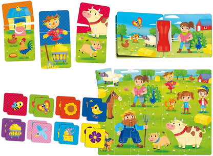 EDUCATIONAL GAMES COLLECTION FARM 3Y+ - BambiniJO | Buy Online | Jordan