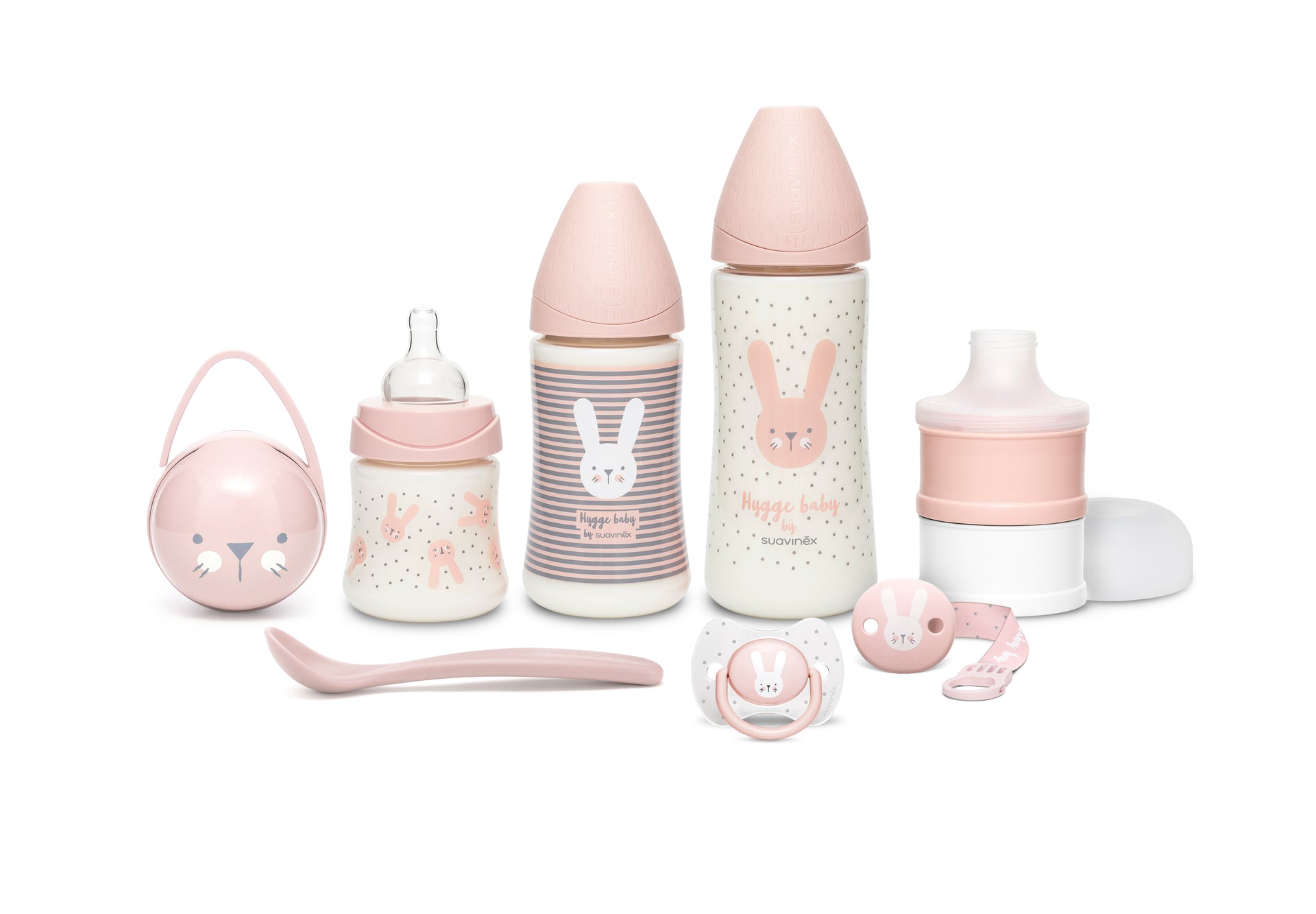 Suavinex Cubo Metal Bebe Mint & Rosa Pack - Farmacia Online Barata