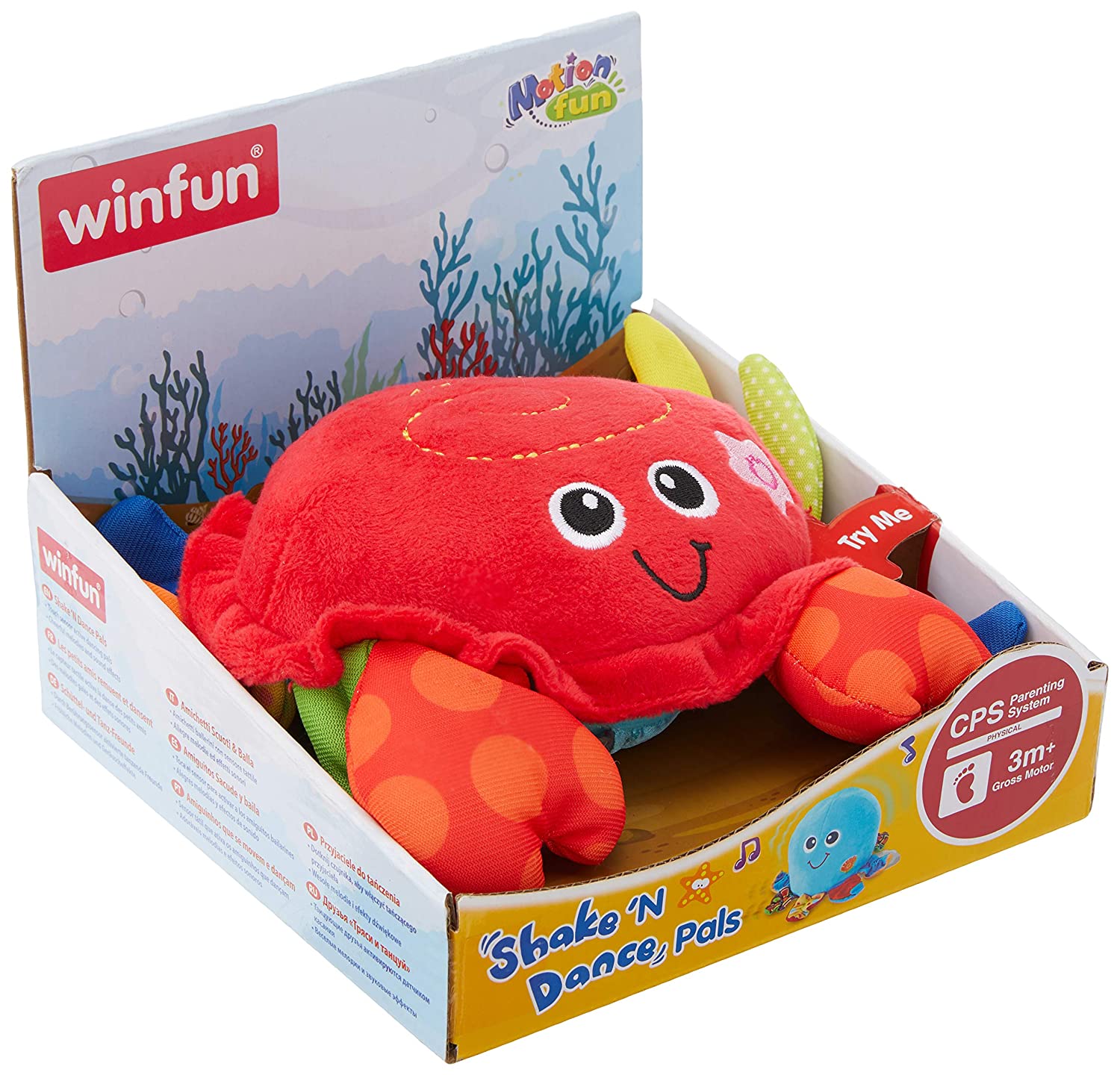 Shake 'n Dance Pals - Crab 3m+ - BambiniJO | Buy Online | Jordan