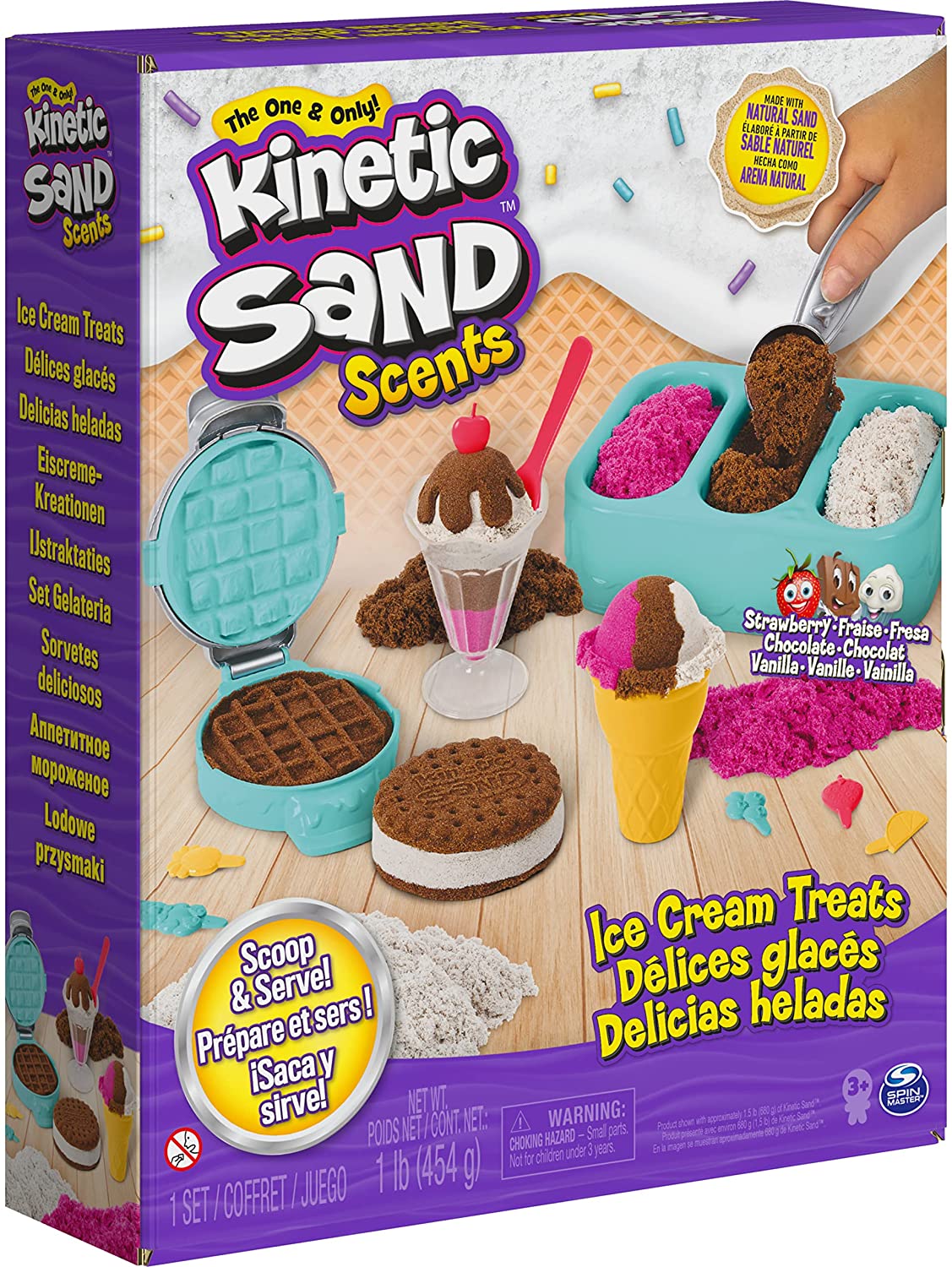 Kinetic Sand Ice Cream Treats