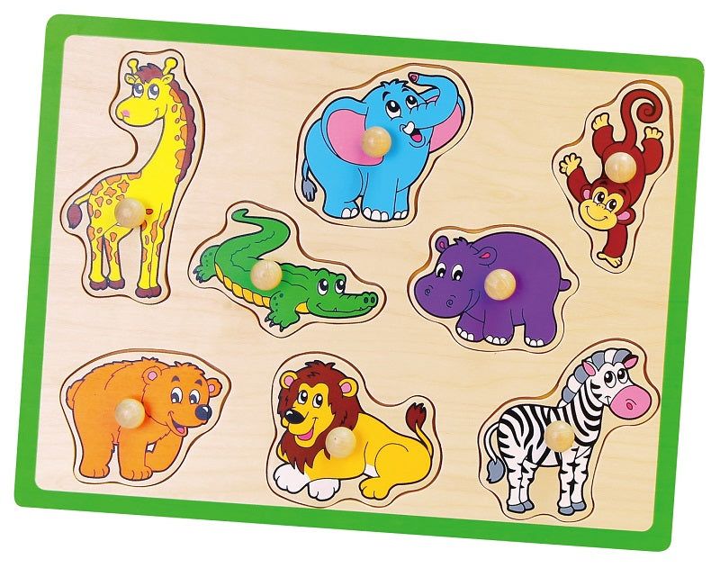 FLAT PUZZLE - WILD ANIMALS - BambiniJO | Buy Online | Jordan