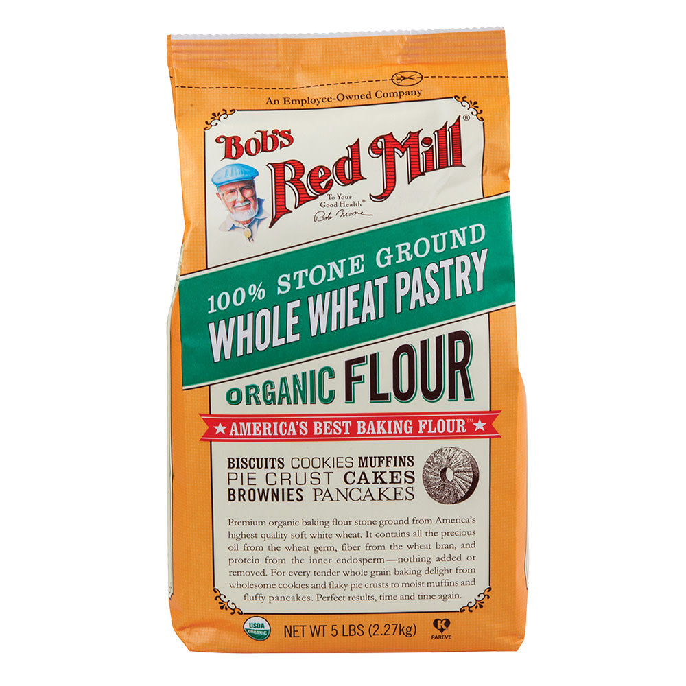 Organic Whole Wheat Pastry Flour | 2.27kg