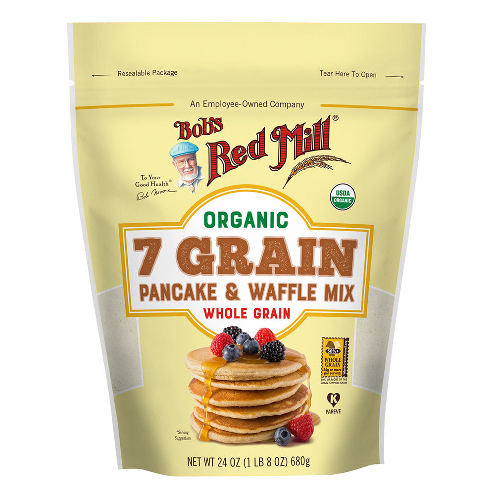 ORGANIC 7 GRAIN PANCAKE MIX (680G) - GLUTEN FREE