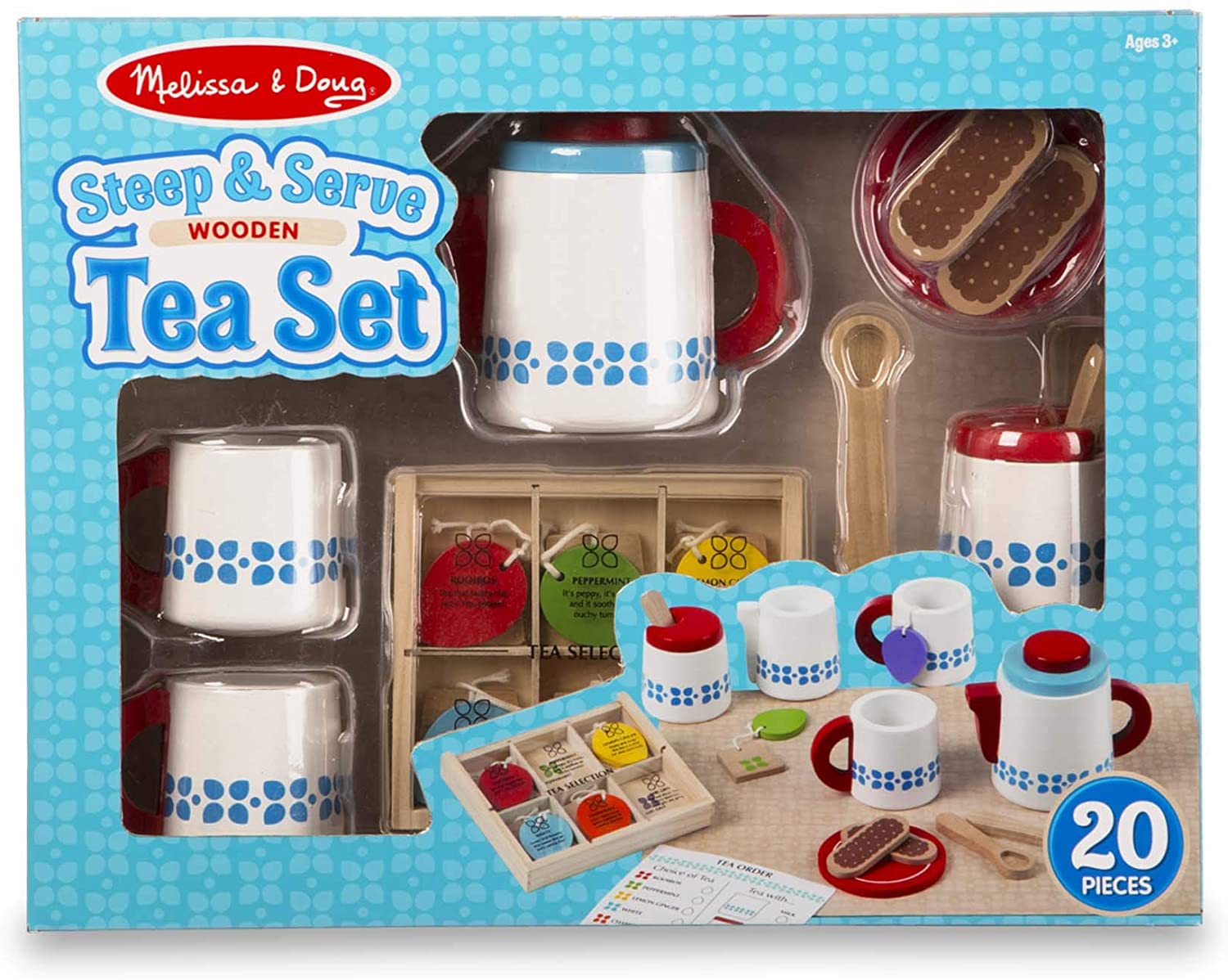 Wooden tea set store melissa and doug