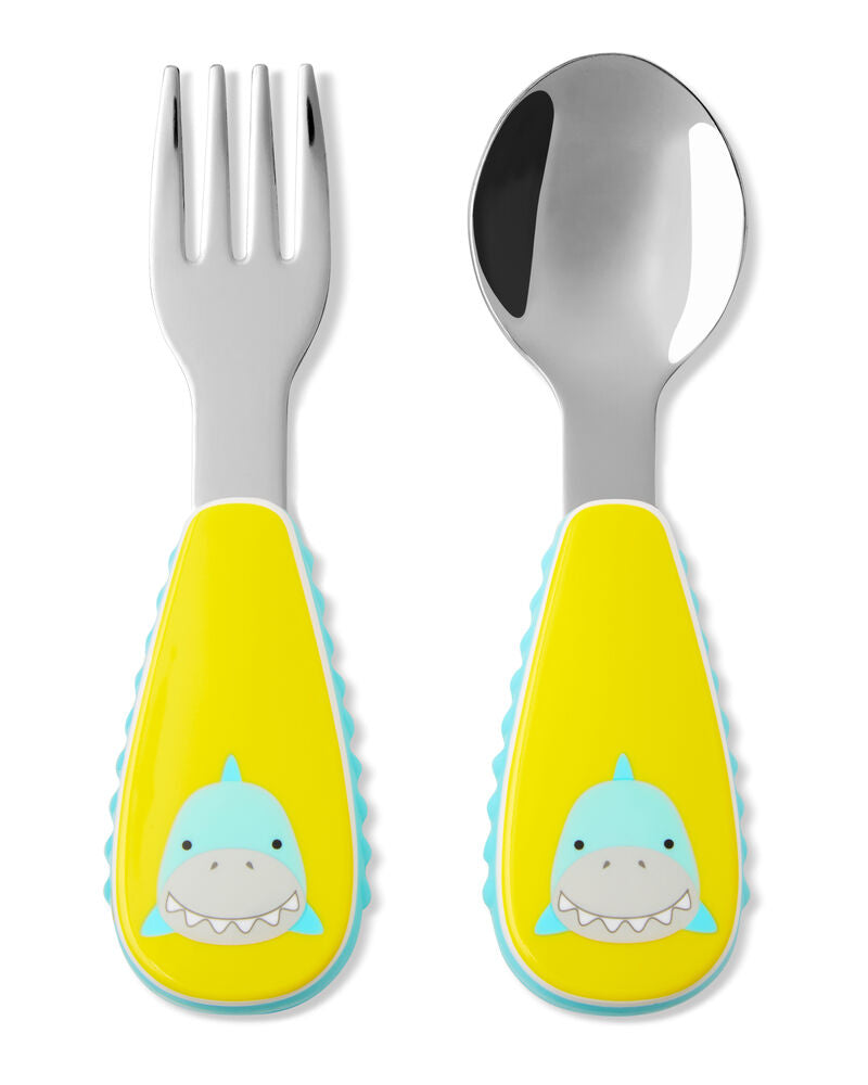 Zootensils Fork & Spoon - Shark