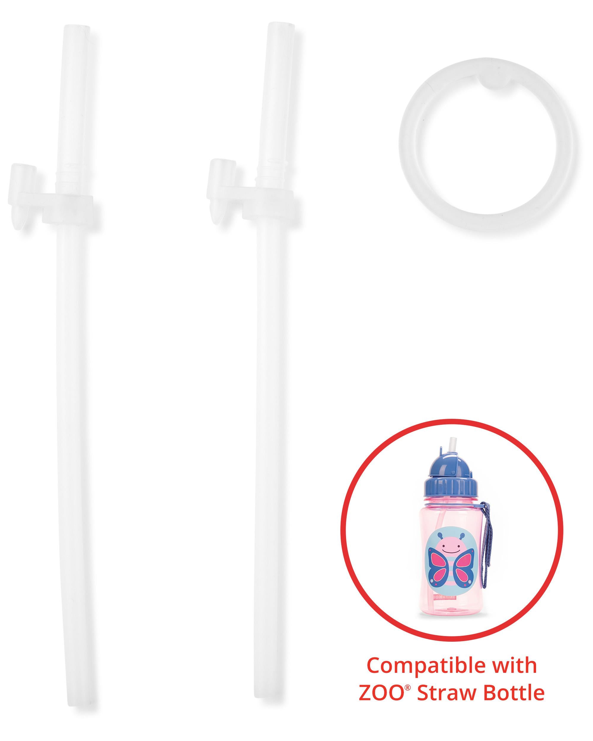 Skip Hop - Zoo Straw Bottle Extra Straws | 2 Pack