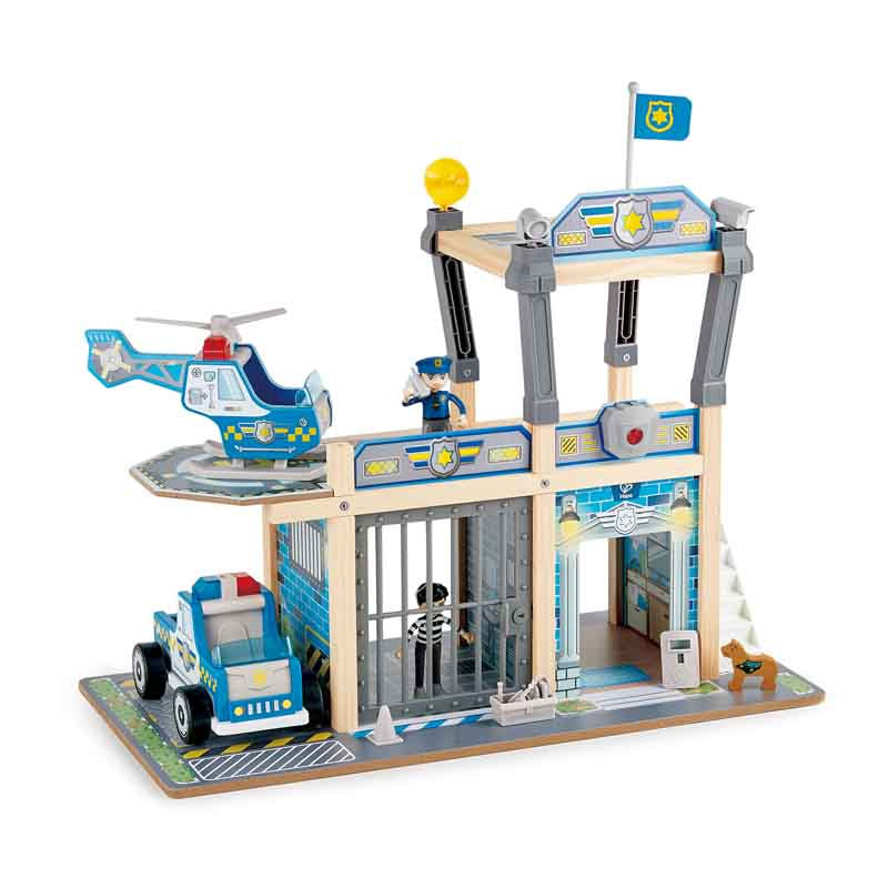 Hape - Metro Police Dept Playset