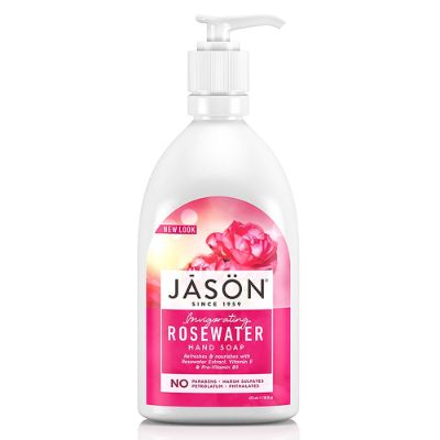 Jason Rose Water Body & Hand Soap 473ml