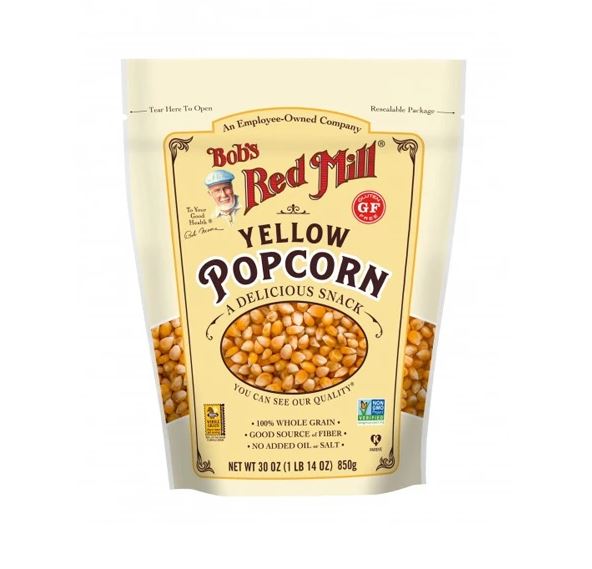 YELLOW POPCORN (850G) - GLUTEN FREE