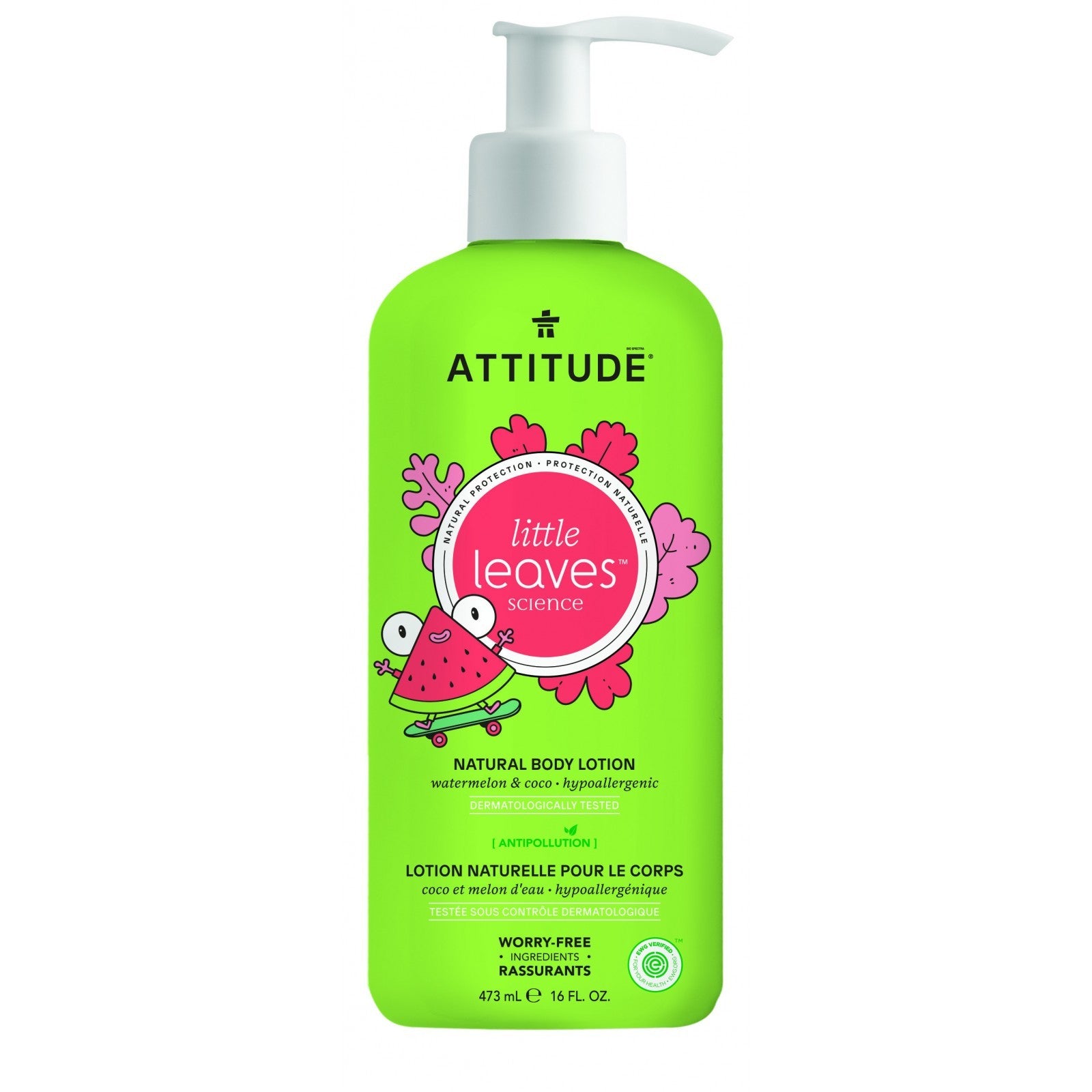 Attitude Body Lotion Watermelon & Coco 473ml