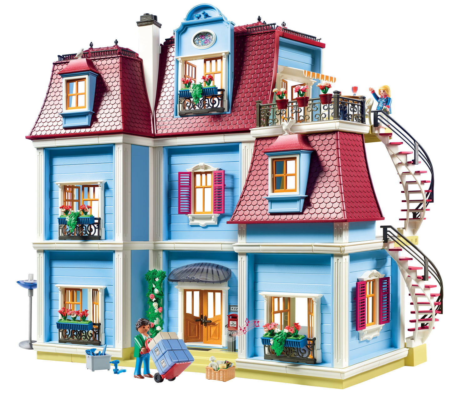 LARGE DOLLHOUSE 592 PCS - BambiniJO | Buy Online | Jordan