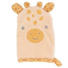 Stephen Joseph - Bath Mitts GIRAFFE - BambiniJO | Buy Online | Jordan