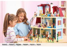 LARGE DOLLHOUSE 592 PCS - BambiniJO | Buy Online | Jordan