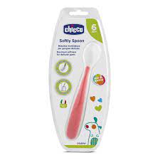 Chicco - Soft Silicone Spoon 6M+ - BambiniJO | Buy Online | Jordan