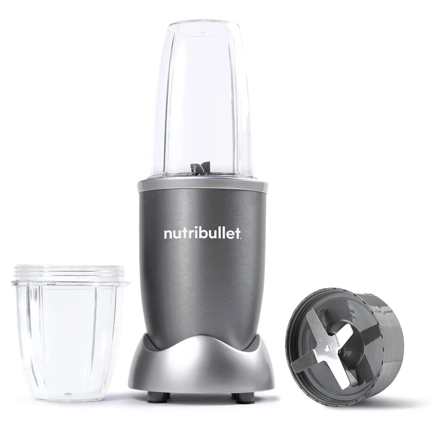 NutriBullet - Blender | 600W | 4 Pcs | Grey