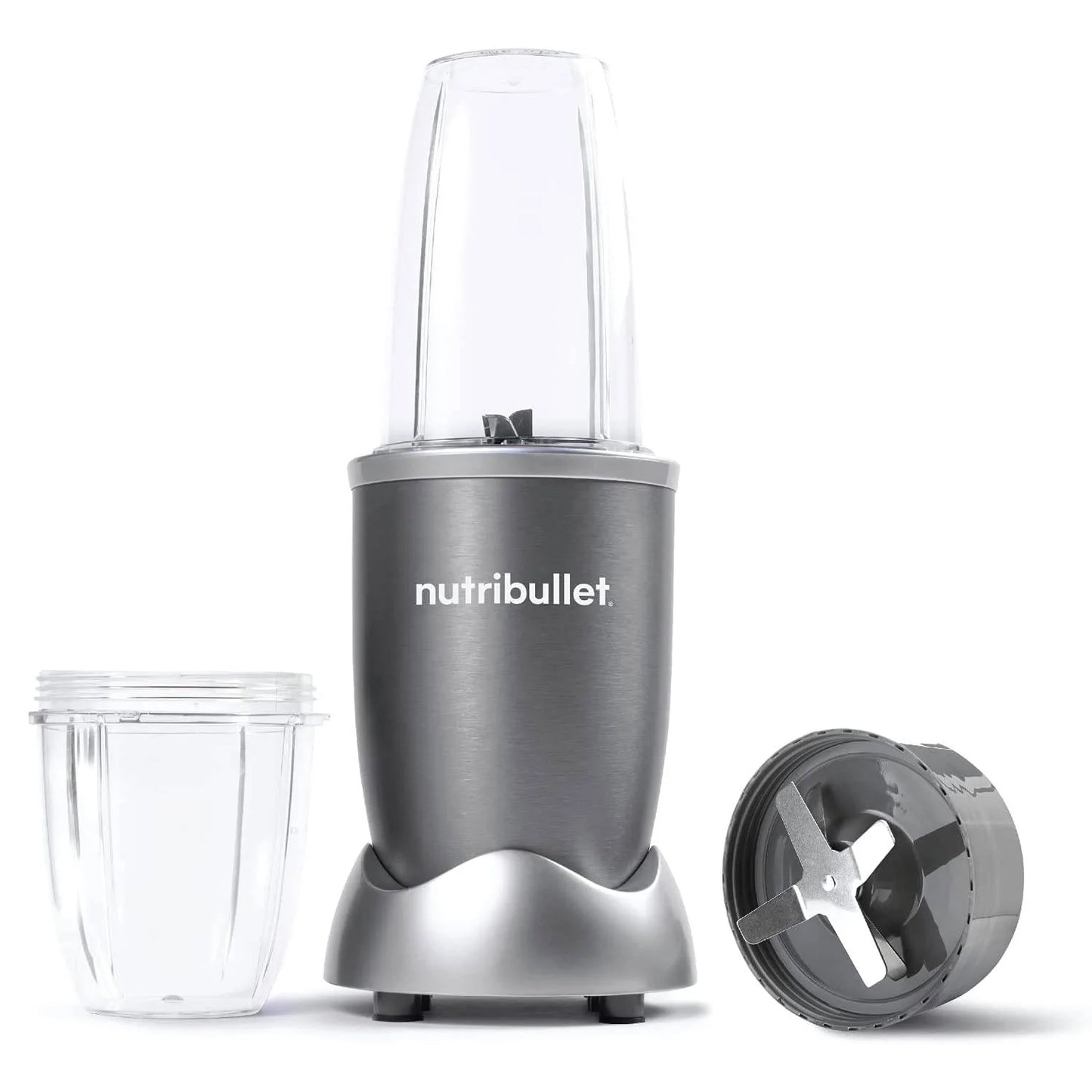 NutriBullet - Blender | 600W | 4 Pcs | Grey