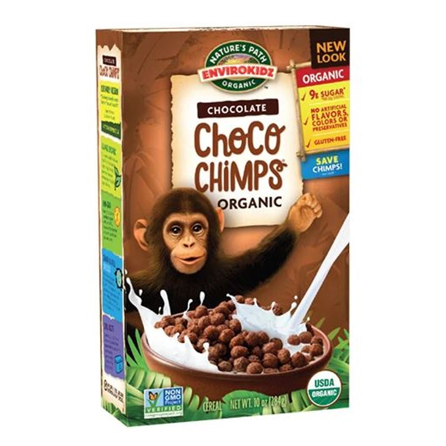 ORGANIC CHOCO CHIMPS (284G) - Gluten Free