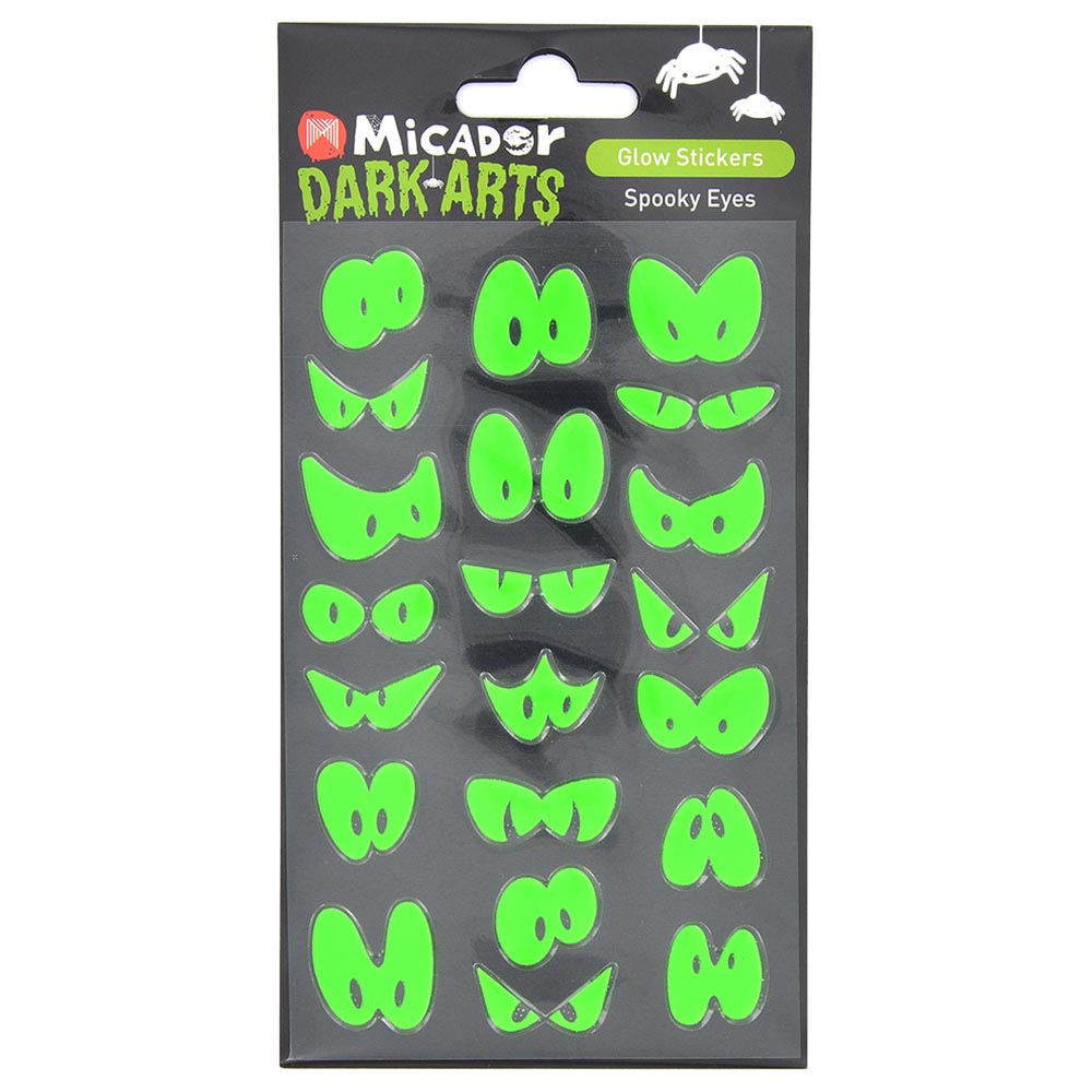 Micador - Glow Stickers - Spooky Eyes