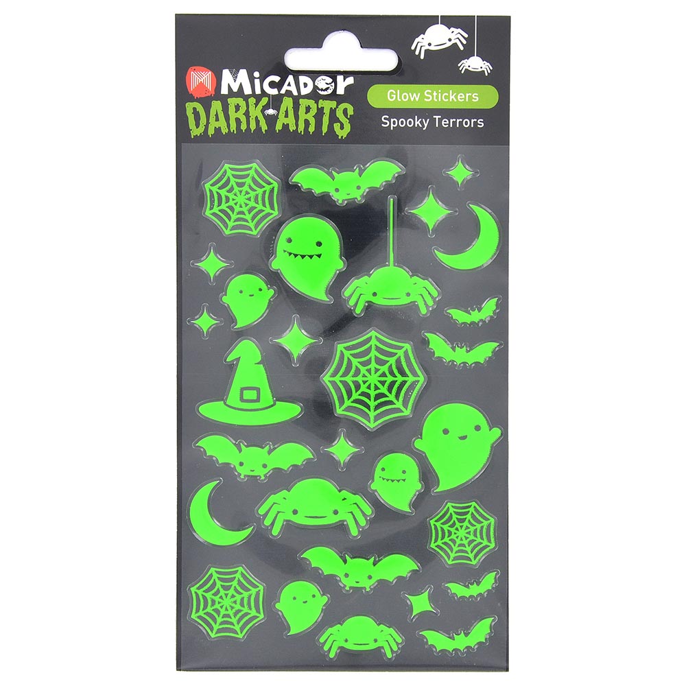 Micador - Glow Stickers - Spooky Terrors