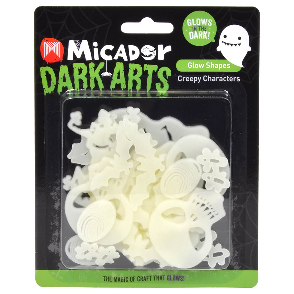 Micador - Creepy Character - Glow in the Dark Shapes