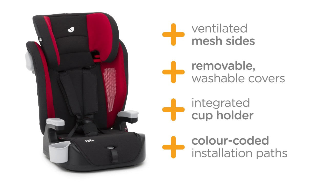 Joie - Elevate Car Seat - Two Tone Black | 9-36 kg - BambiniJO | Buy Online | Jordan