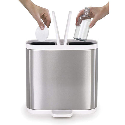 Joseph Joseph - Split™ 6L Steel Waste & Recycling Bin