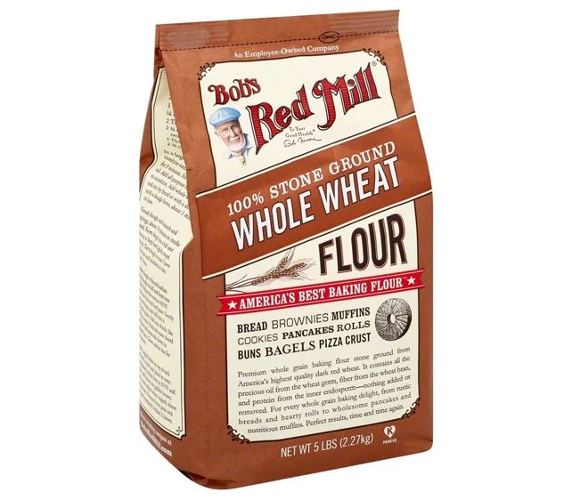 WHOLE WHEAT FLOUR 2.27kg - Dairy & Egg FREE