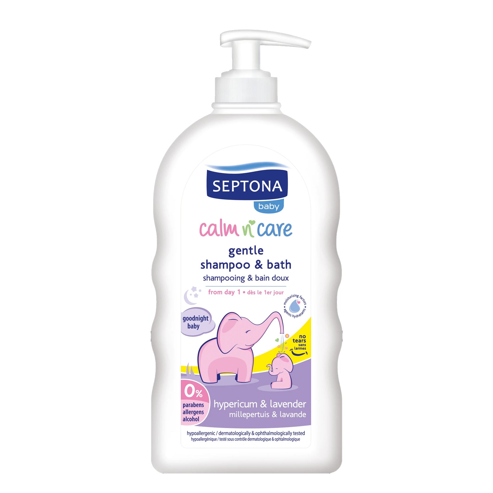 SEPTONA BABY SHAMPOO & BATH HYPERICUM & LAVENDER 500 ML