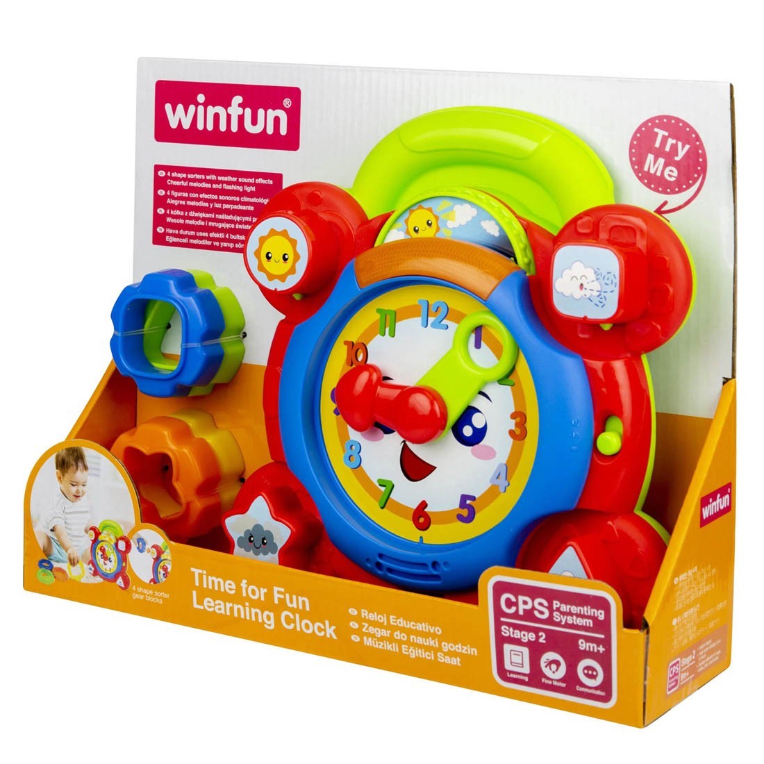 Time For Fun Learning Clock 6m+